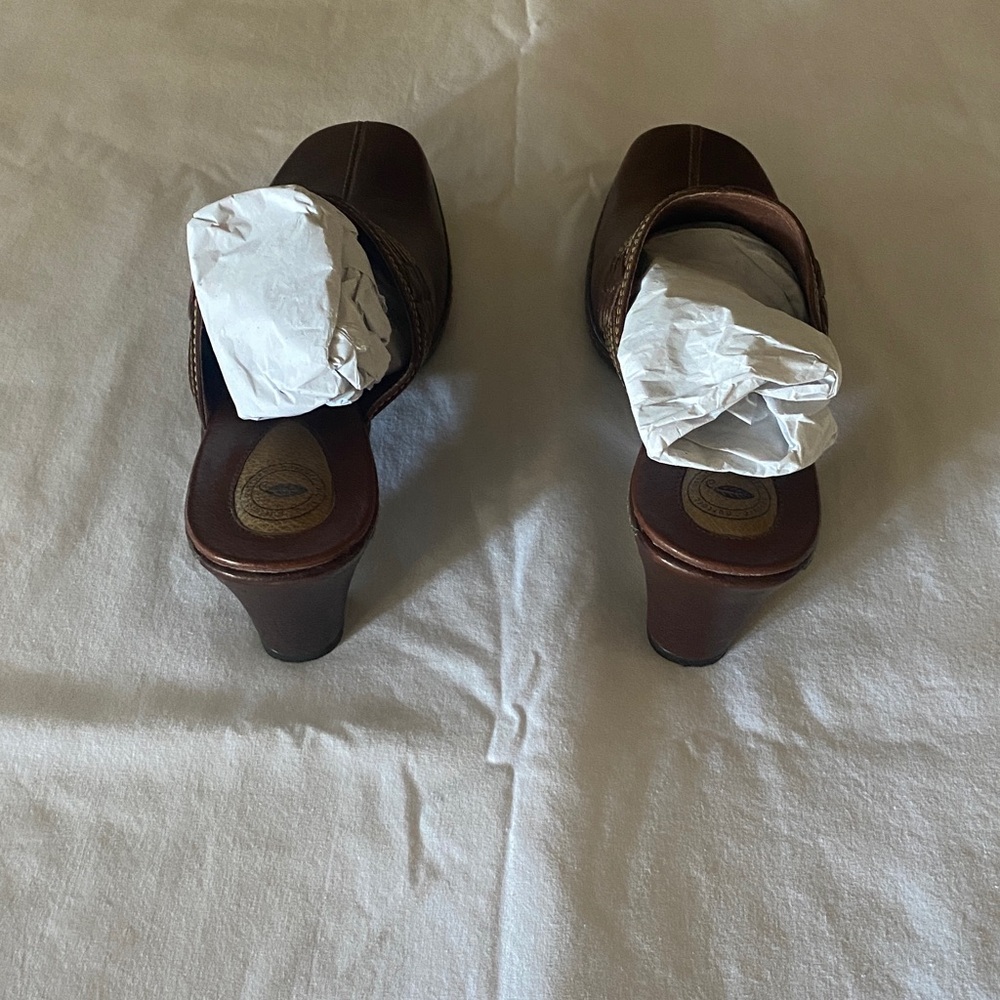 Vintage Leather Mules - Size 7.5 - Picture 4 of 7